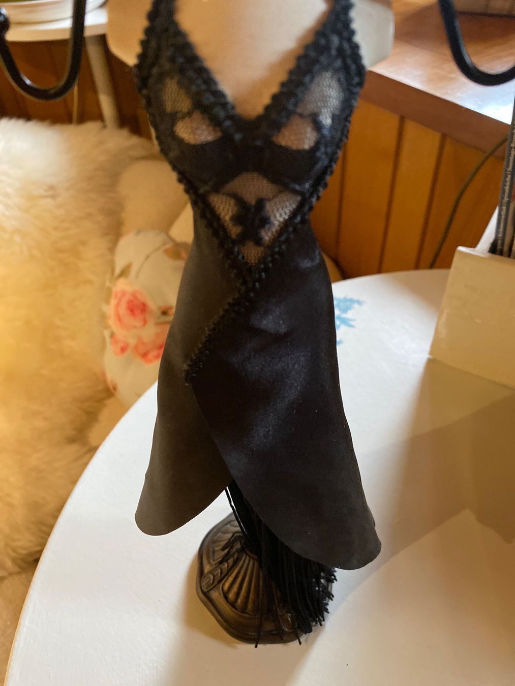 Portagioie: SCHMUCKSTÄNDER-PUPPE-VINTAGE – Nuovo (secondo la descrizione) da Meienried venduto da ManuelaBoutique 4