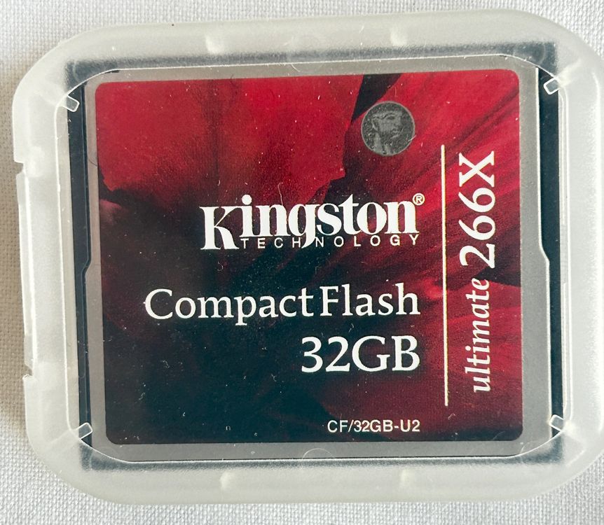 Kingston Compact Flash Card 32GB, High Speed 266x Kaufen auf Ricardo