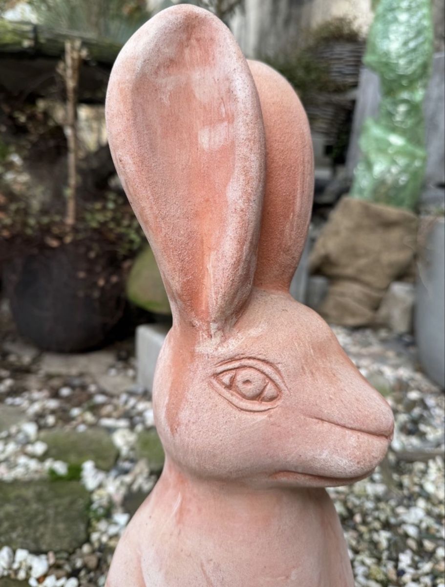 Figuren: Gartenhase aus Terracotta – Gebraucht aus Pfäffikon ZH von lenaviktoria 2