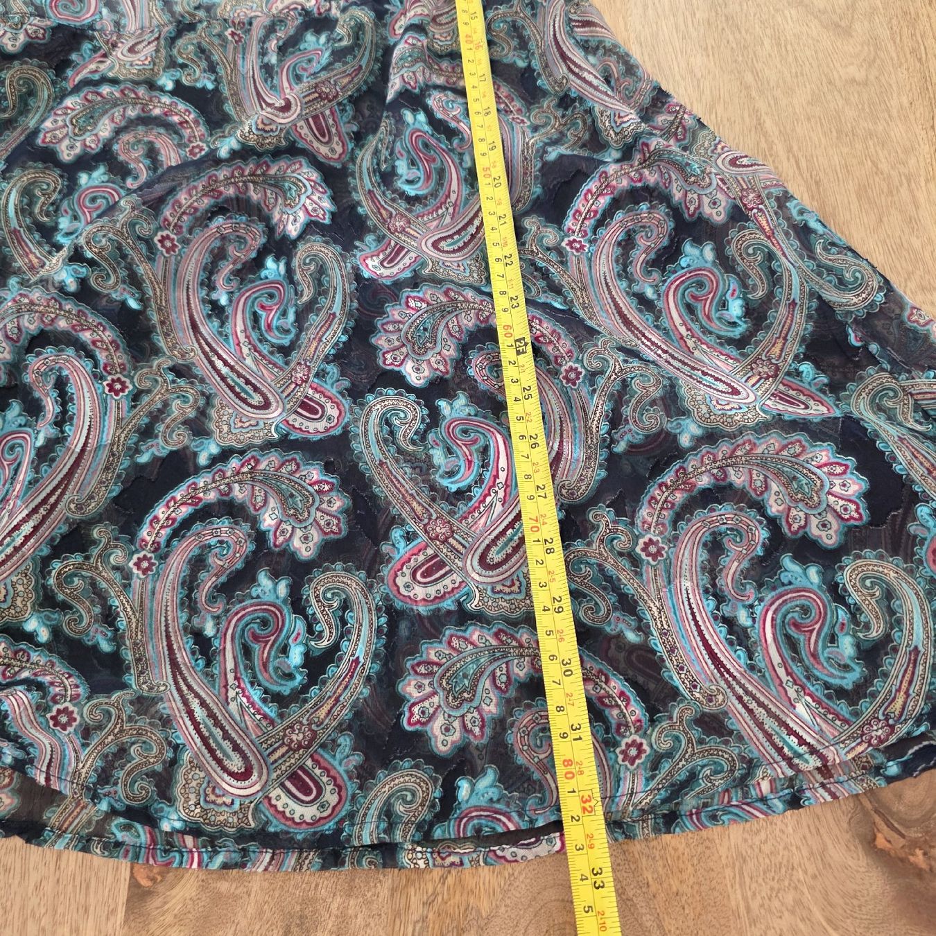Kleider: Kleid mit Paisley-Muster Gr M ,Transparent  – Gebraucht aus Rheinsulz von Gilea 9