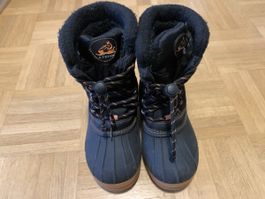 Winterstiefel Atrium schwarz gefüttert Grösse 34