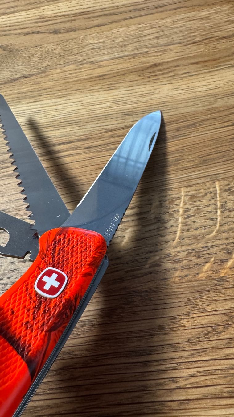 Wenger Couteaux de poche: Wenger Sackmesser AP Blaze 55 Jäger Version Fabrikneu – Neuf avec emballage d'origine à Burgdorf par Catbagger64 7