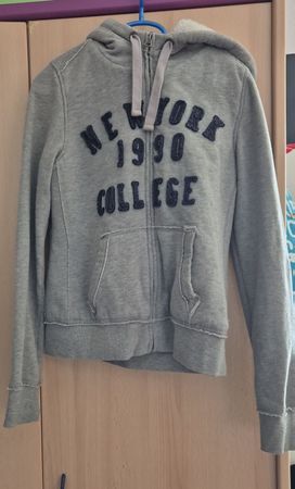 Clockhouse Kapuzenjacke, grau, Gr. M – Kuschelig warm