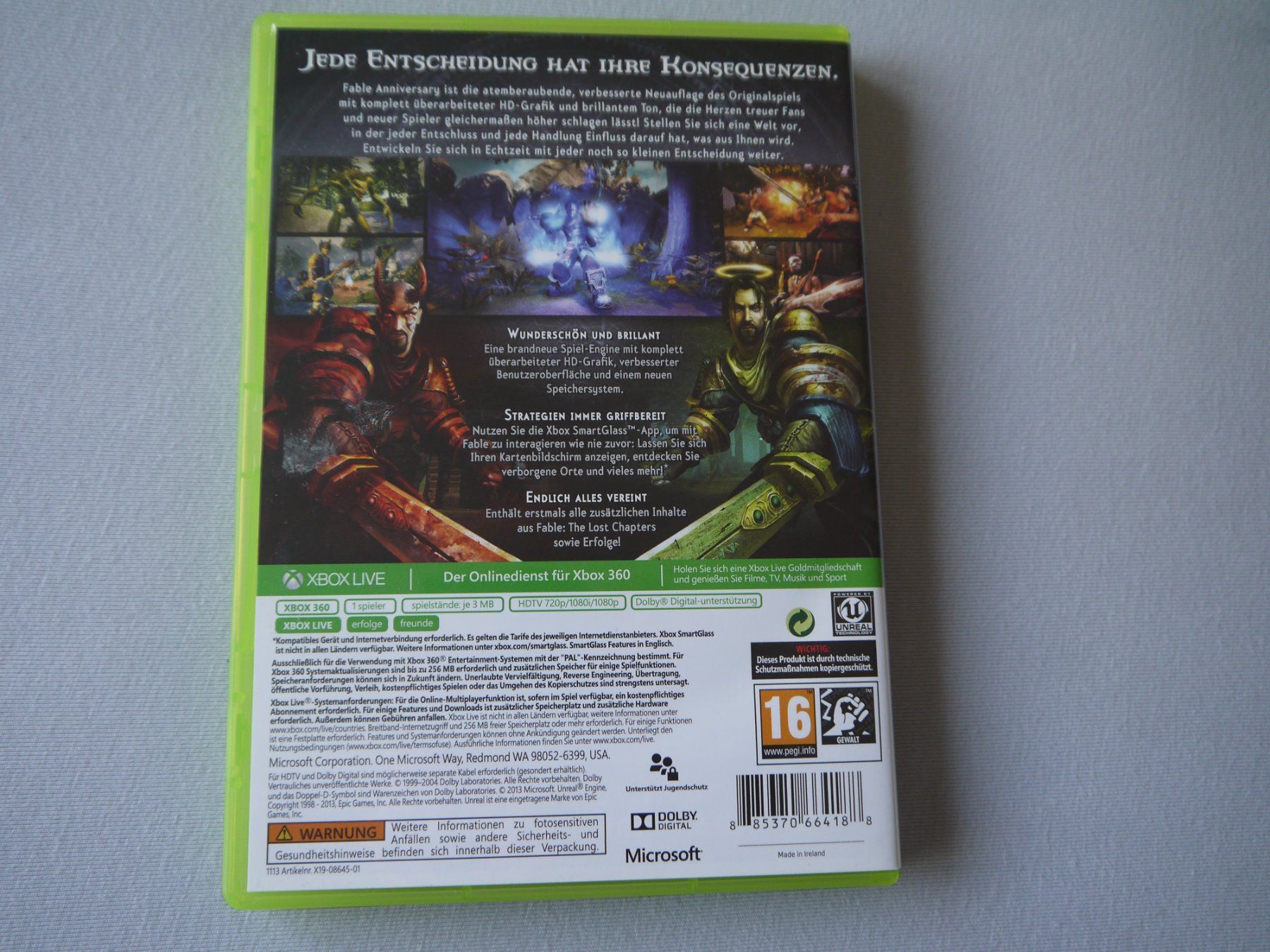 Microsoft Giochi: FABLE ANNIVERSARY XBOX 360 – Usato da Hagendorn venduto da Blaf 2