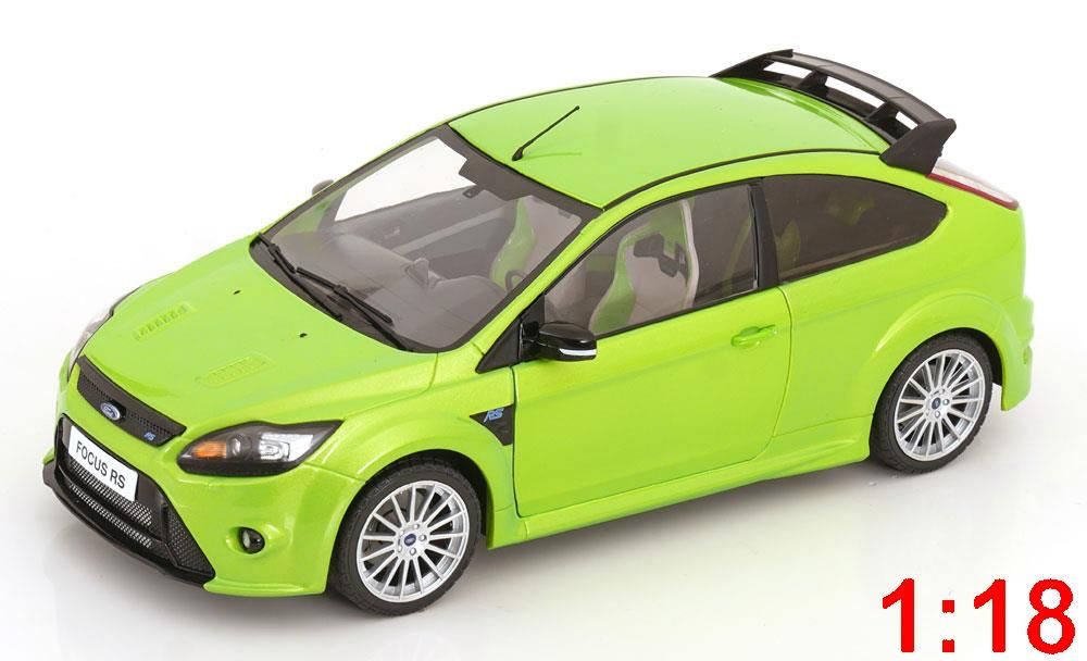 Ford Modellini d'auto: FORD FOCUS RS MK2 2009 HELLGRÜN 1:18 SOLIDO – Nuovo e nell'imballaggio originale da Suhr venduto da Moebelsiralfred 4
