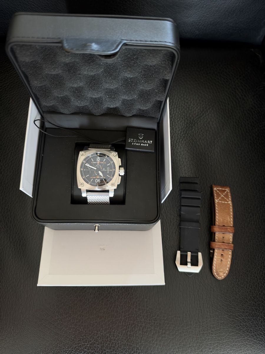 Steinhart Orologi: Steinhart Aviation Chrono, Automatic, 44mm – Nuovo (secondo la descrizione) da Au ZH venduto da parabellum60 2