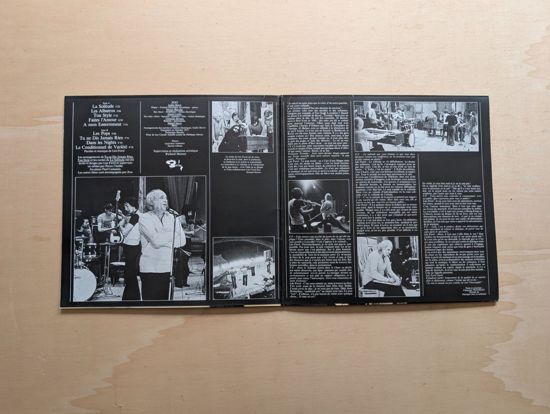 Dischi in vinile: Leo Ferre – La Solitude – Usato da Ebikon venduto da kisuM 1