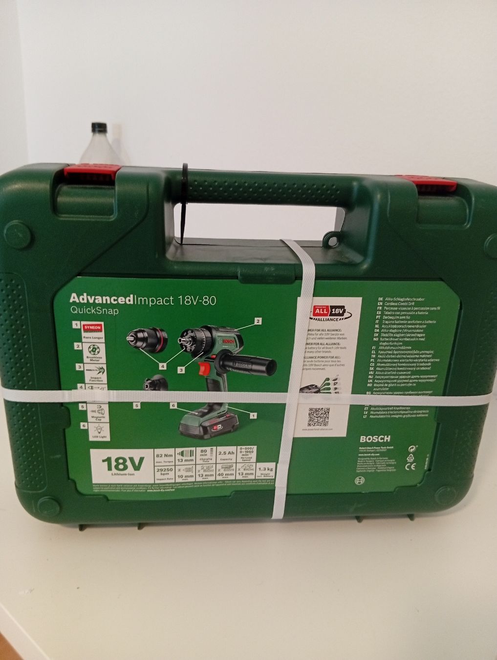 Bosch Bohrmaschinen: Bosch Advanced Impact 18V-80 Cordless Drill in Case – Neu und originalverpackt aus wattwil von pel_qh26 1