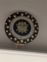 Mandala auf Holz