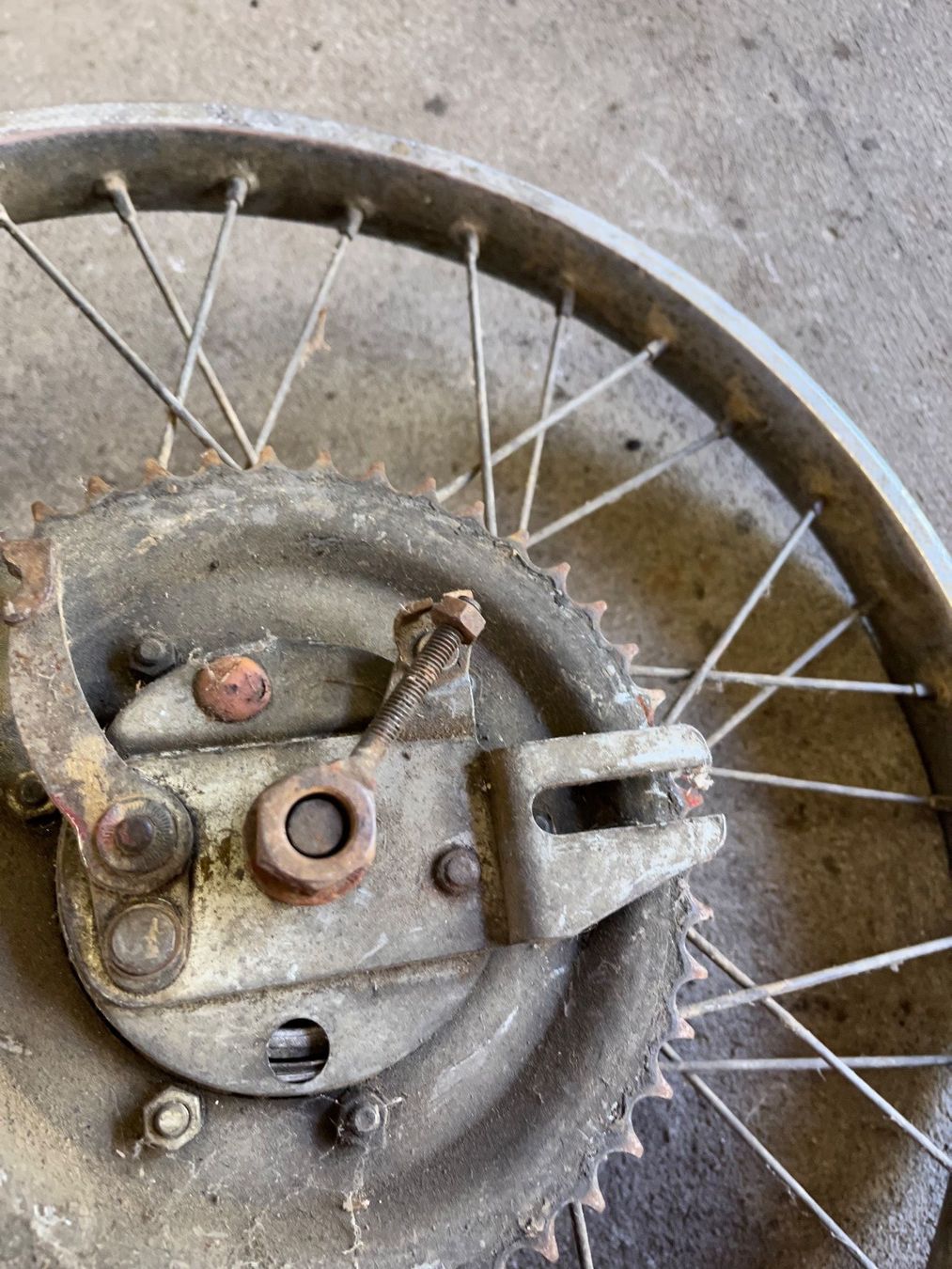 Puch Parti ricambio per ciclomotori: Puch Maxi N Speichen Hinterrad – Difettoso da Fahrni b. Thun venduto da berger_tuning34 4
