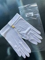 Elegante Damen Handschuhe, Weiss, Gr. 8, neu mit OVP