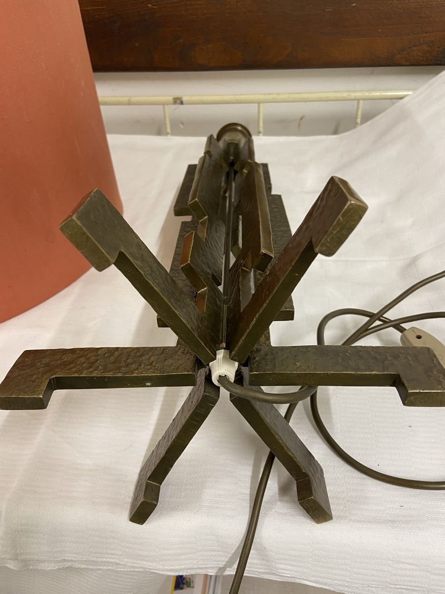 Lampen: Designer  Angelo Brotto Bronze Tischlampe  – Gebraucht aus Dietikon von brocki-eyra 3