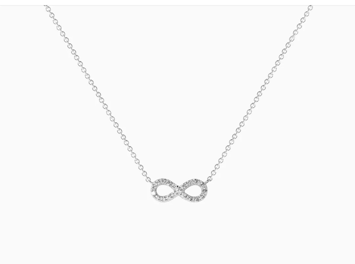 Catenine: Infinity Halskette mit Diamanten – Usato da Glattbrugg venduto da A.S.90
