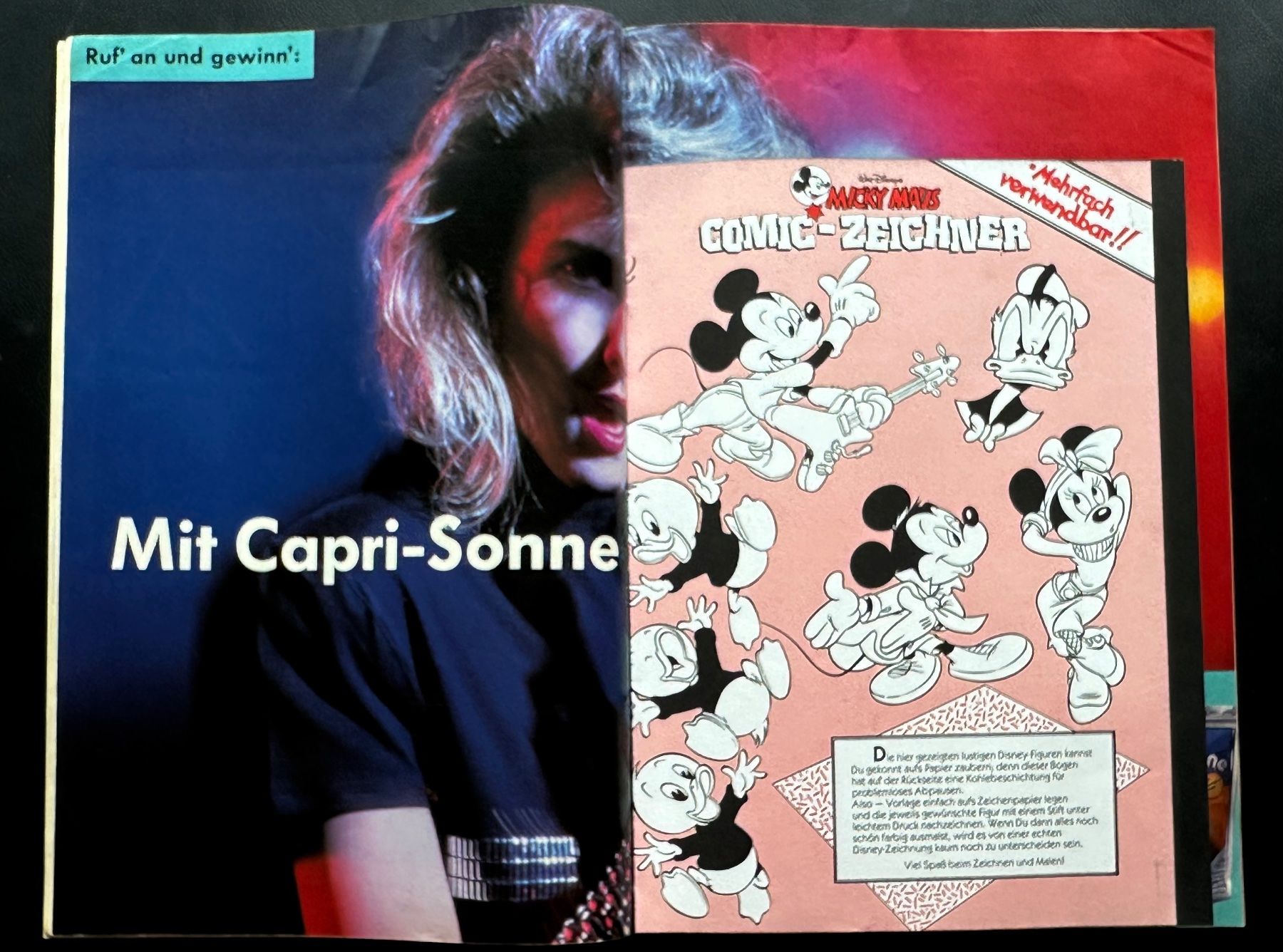 Comics: Mickey Maus Nr. 38  10.9.1987 mit Beilage – Gebraucht aus Seltisberg von quadartswiss 1