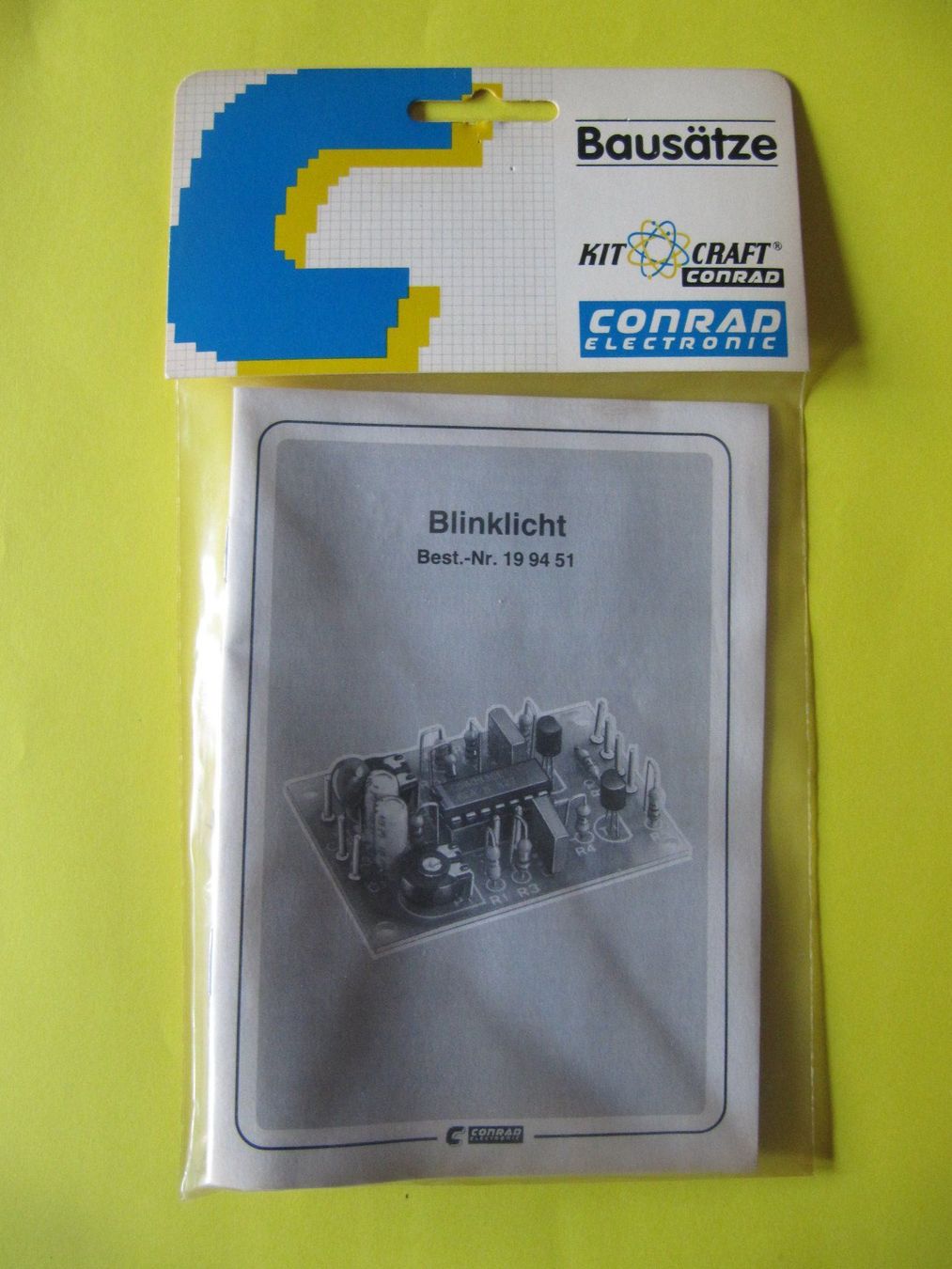 Modellini di ferrovie: Conrad Elektronic  Bausatz BLINKLICHT #BL2 – Nuovo (secondo la descrizione) da Basel venduto da Kuba2
