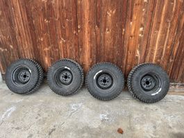 Haflinger Steyr Puch spezial Räder breit