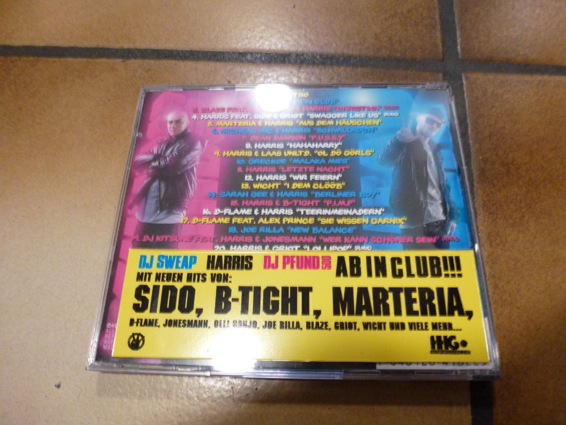 CD: Harris DJ SWEAP DJ PFUND CLUB CD – Usato da Olten venduto da Disc-Ausverkauf 1