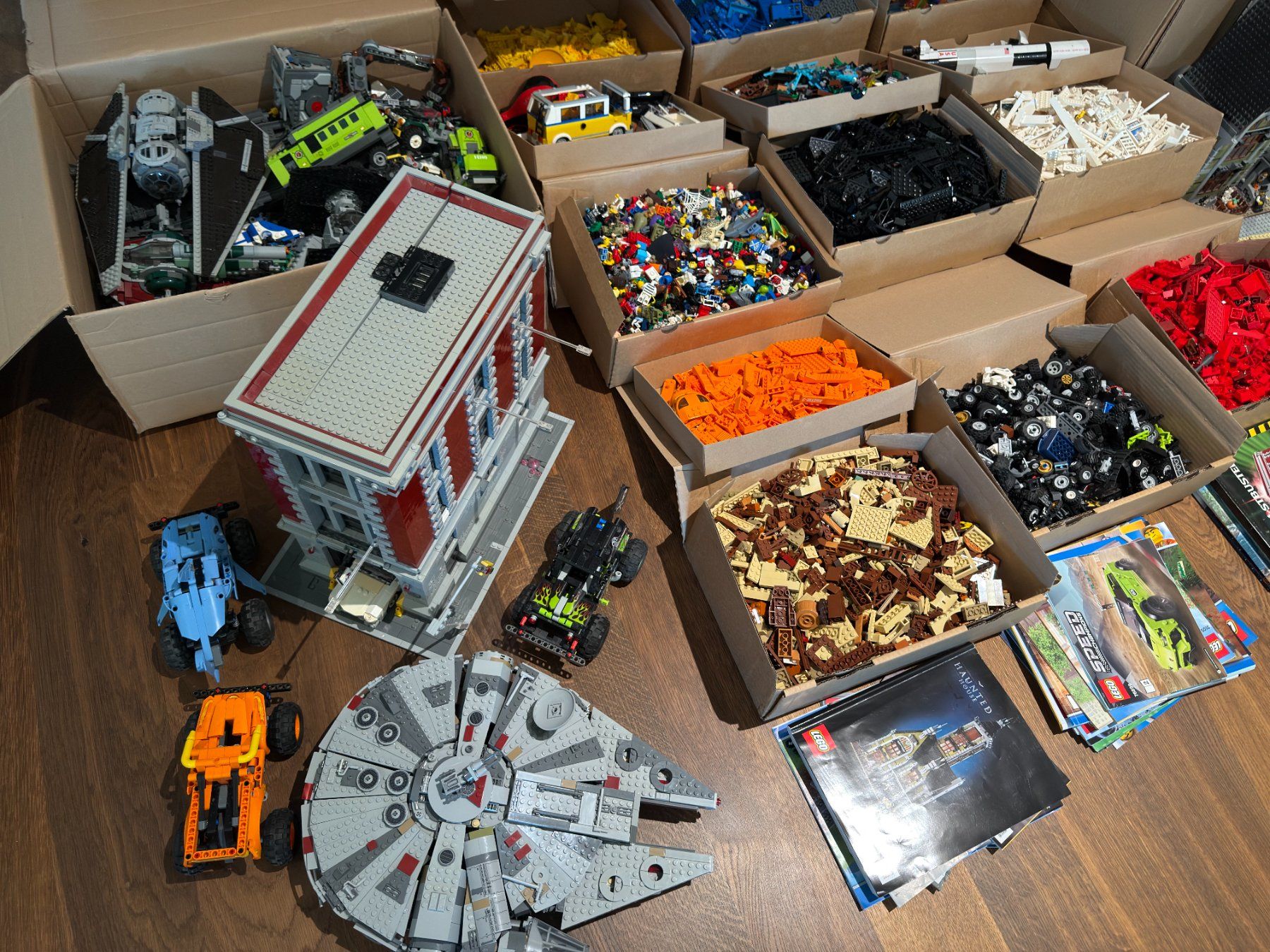 Lego Giocattoli: Lego Mega Sammlung - 140 Sets mit Ghostbuster Hauptquartier – Usato da Bätterkinden venduto da Cadwallder_82 2