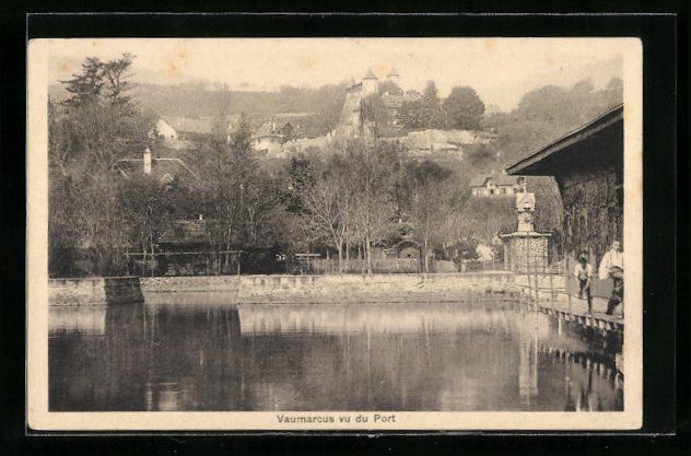 Cartoline postali: AK Vaumarcus, Vu du Port – Usato da Berlin venduto da bartko-reher