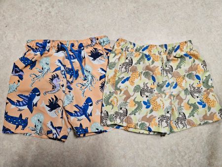 2 Badeshorts 110/116