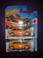 Hot Wheels '73 Honda Civic Custom, Orange, Neu in OVP!2stk