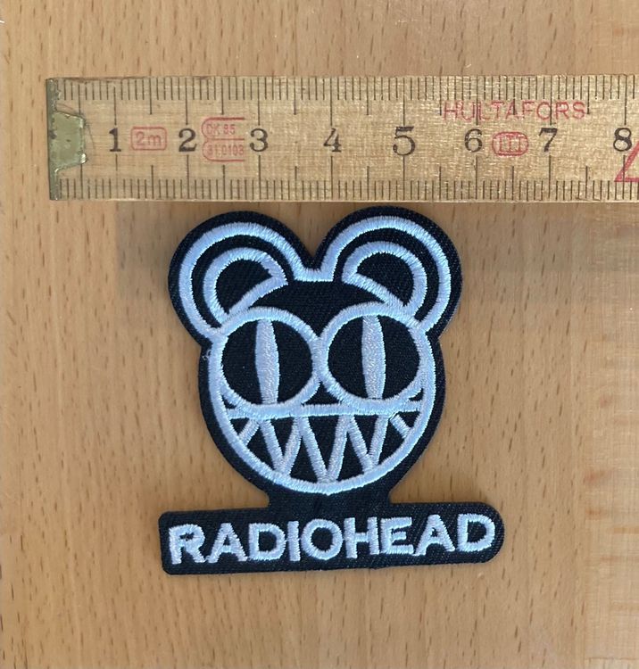 Radiohead Patch Sticker Aufnäher Metal Rock Band 1 (Neu (gemäss ...