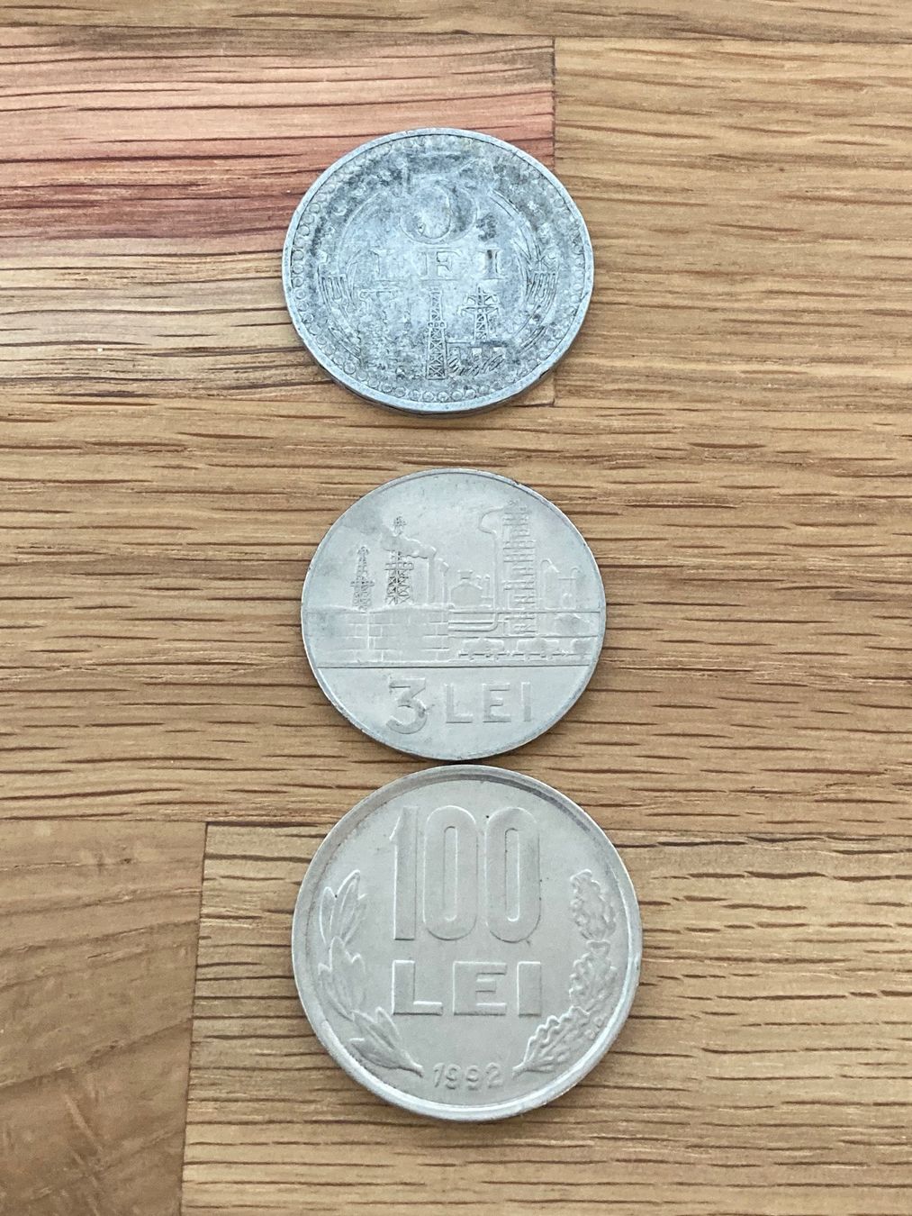 Tutti le monete: Trois pièces de Roumanie – Usato da Villars-sur-Glâne venduto da Graca03