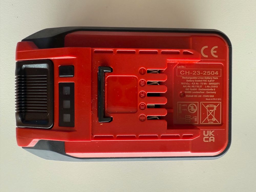 Einhell batterie PXC Plus 4.0Ah 18V, 1 ou 2 akkus (Neuf avec emballage