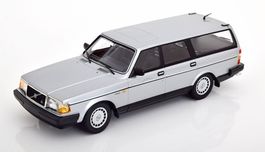 Volvo 240 Kombi 1984-1993 silber met. / schwarz      1:18
