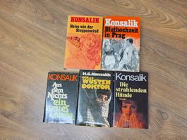 Bücherpaket / Romane Heinz G. Konsalik (5 Stk)