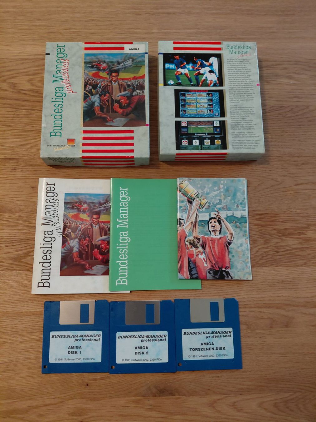 Commodore PC: Amiga Klassiker Bundesliga Manager Pro. – Usato da Beringen venduto da Beringen75 1