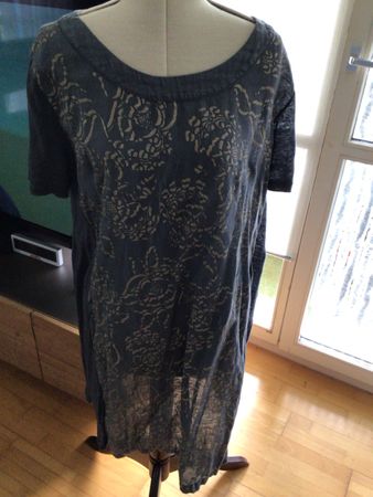 120% Lino Leinen Tunika Kleid, Sommer Look!