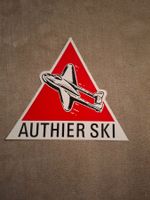 Aufkleber DH-100 Vampire Schweizer Luftwaff Authier Ski