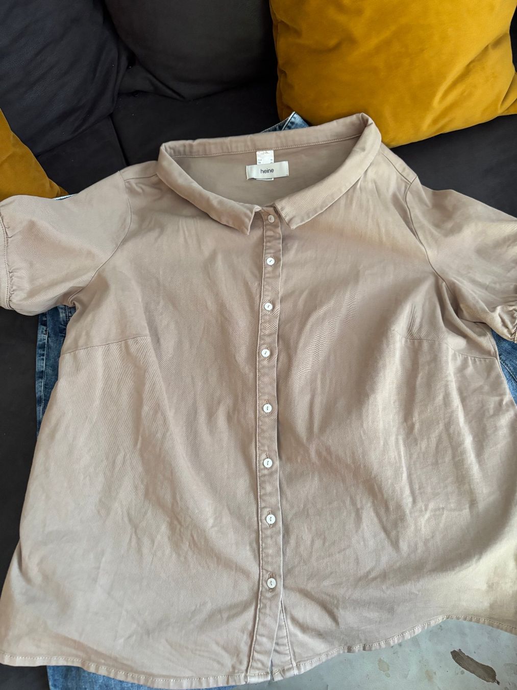 Heine Camicette: HEINE Jeansbluse neuwertig – Nuovo (secondo la descrizione) da Merishausen venduto da yourdream 7