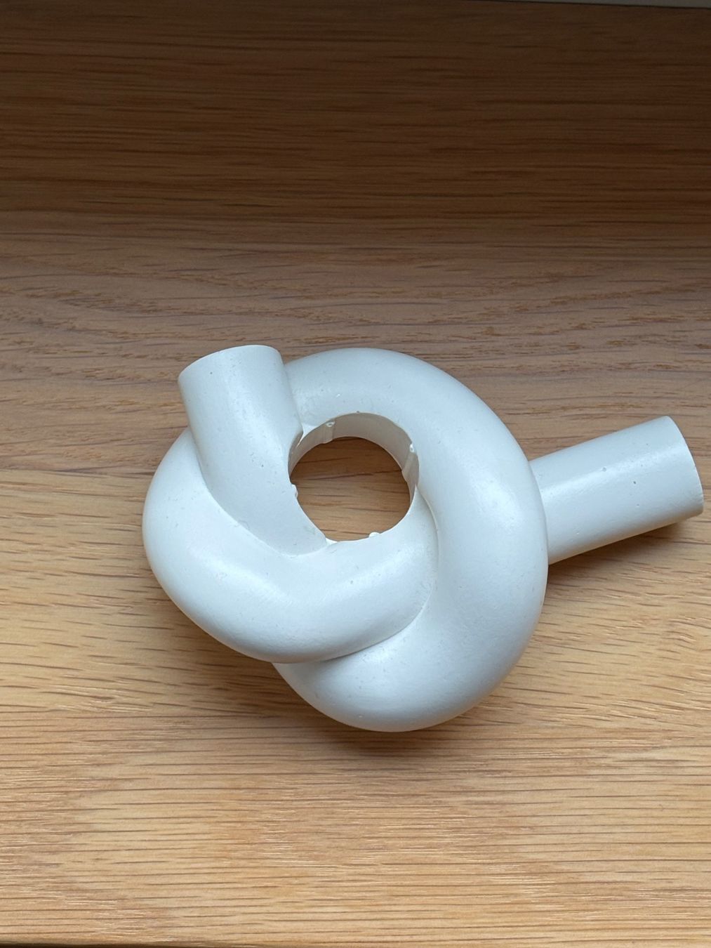 Portacandele: Kerzenhalter Knoten weiss – Usato da Zürich venduto da gaj_nm6w