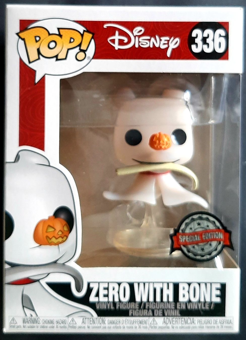 Funko Statuette: Funko Pop Disney   Zero with bone – Usato da Montet (Glâne) venduto da KOADA