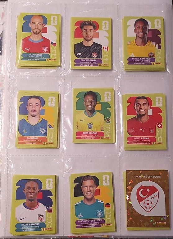 Panini Carte collezionabili: Panini Sticker WM 2026 - 300 Stk. – Nuovo (secondo la descrizione) da Henggart venduto da Alisha_2010 4