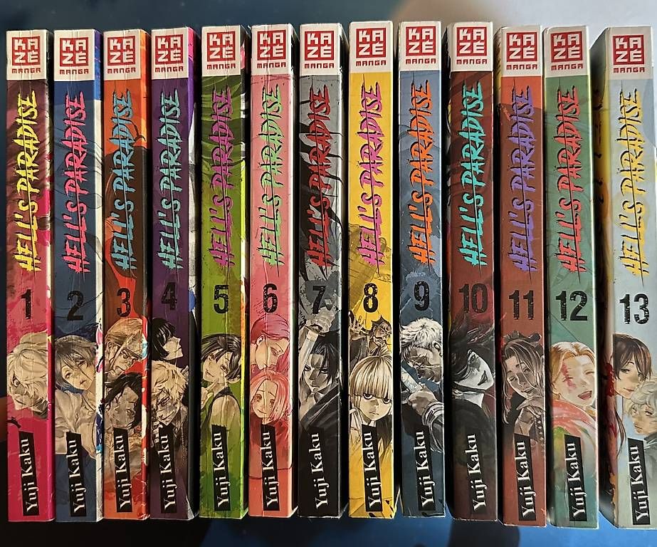 BD: Hells Paradise Kollektion Manga – D'occasion à Mehlsecken par R.H-B