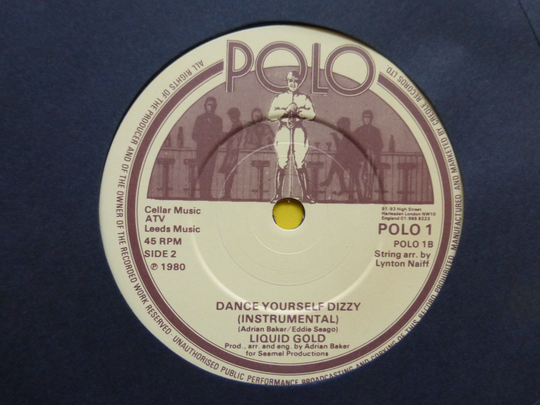 Dischi in vinile: Liquid Gold – Dance Yourself Dizzy – Usato da Zürich venduto da Swiss57 1