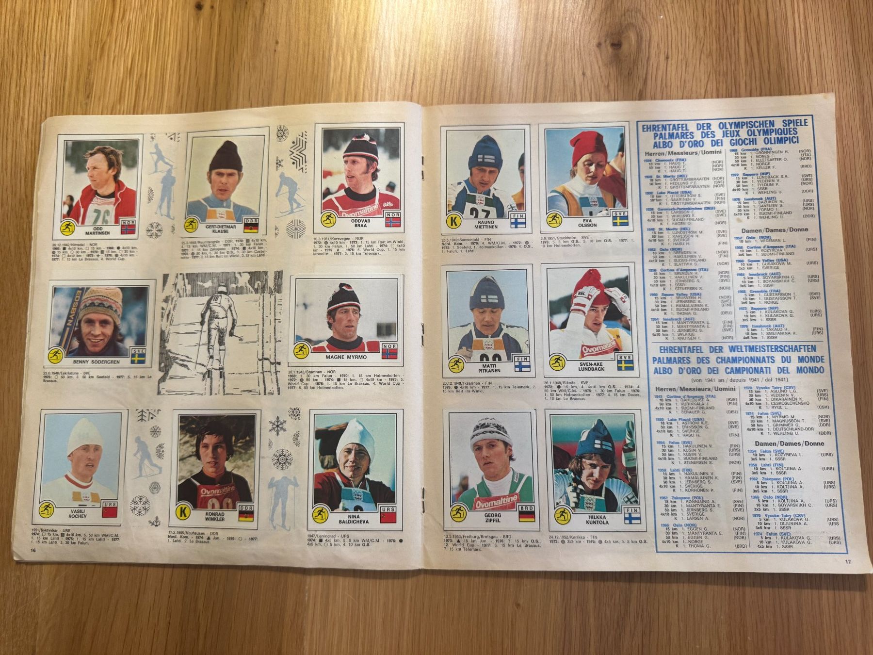 Panini Album: Album Panini Ski 78 – Usato da Bussigny venduto da Maxence10 4