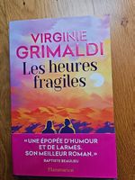 Livre "Les heures fragiles" Virginie Grimaldi très bon état