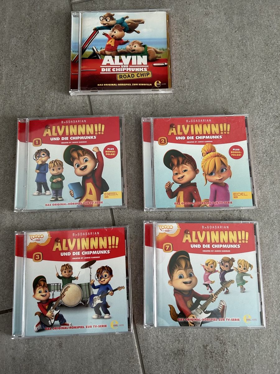 CD: Alvin und die Chipmunks CD‘s – Usato da Derendingen venduto da Mel.A