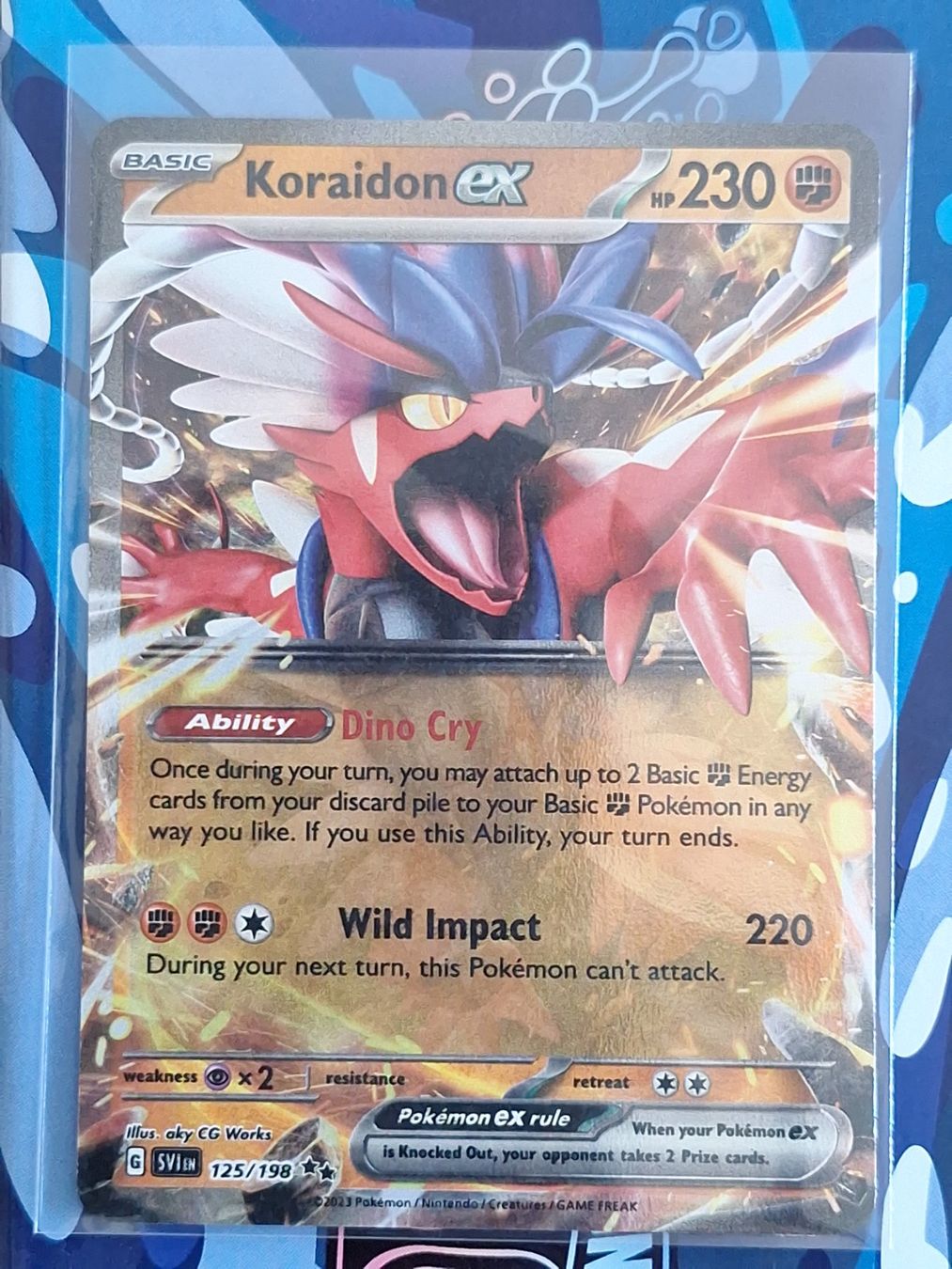 Pokémon Carte collezionabili: Koraidon ex - #2Ord – Usato da Altstätten SG venduto da GGsGameshop