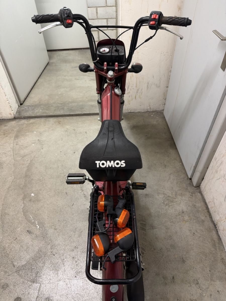 Tomos Ciclomotori: Ciclomotore Tomos Quadro rosso  – Usato da basel venduto da Swiss._.1978 1