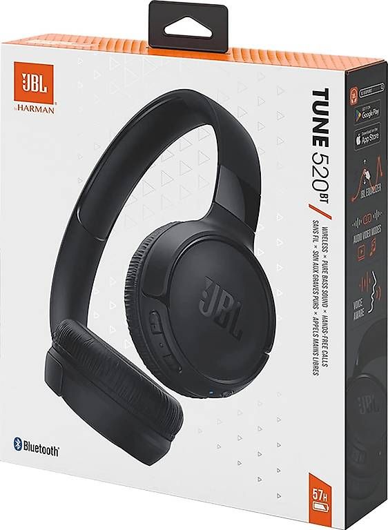 Cuffie: Bluetooth Kopfhörer, JBL Tune 520 BT, Schwarz – Usato da Baden venduto da laurent2025 1