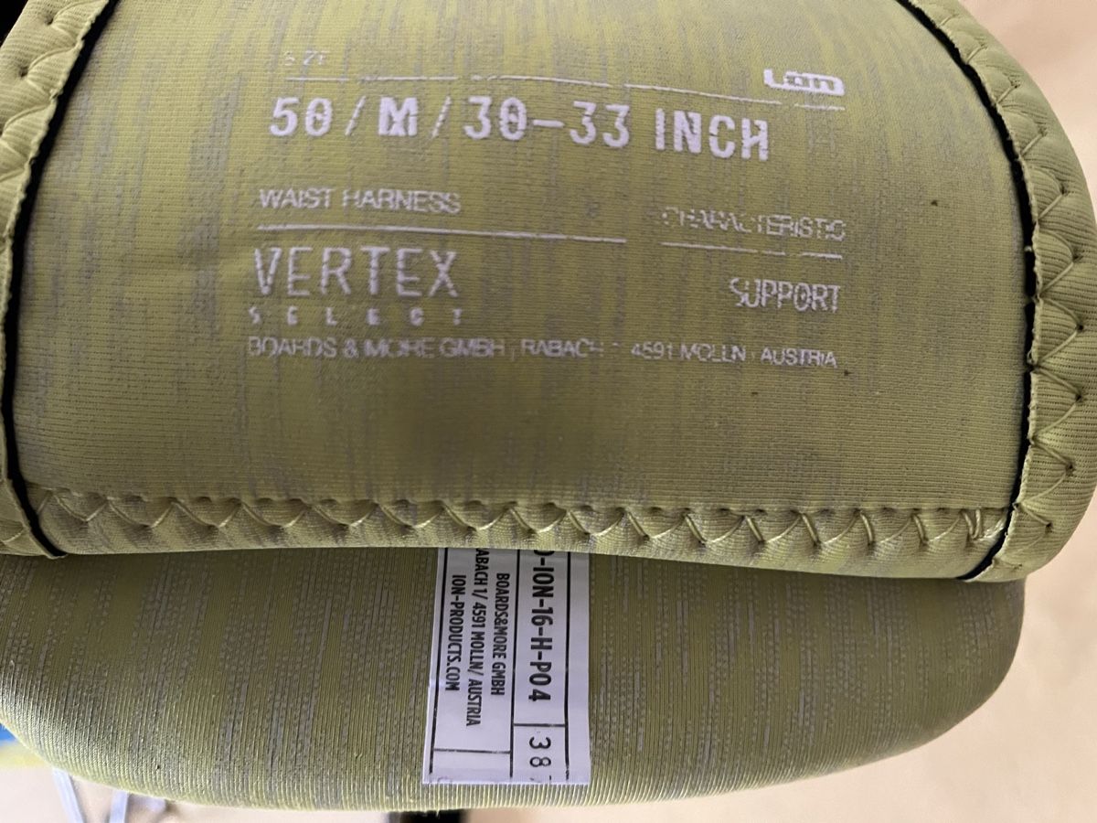 Sport dell'aria & Aquiloni: Harnais kitesurf ION Vertex taille M – Usato da Vers-chez-Perrin venduto da mor_r5vs 1
