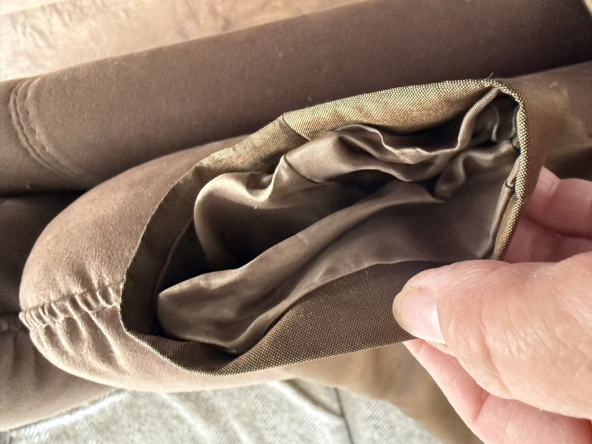 Giacche: Seiden-Jacke in Braun, ca 40/42 – Usato da Ebikon venduto da elischka 3