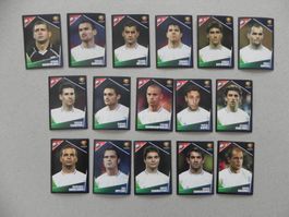 Panini Fussball EM 2004 Sieger Griechenland 15 Stk. Nr.31-48