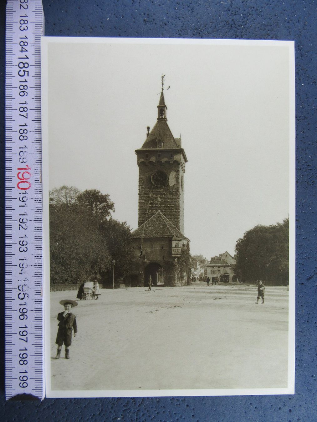 Cartoline postali: BASEL ST.JOHANNSTOR 1908 REPRO AK BS – Usato da Ettingen venduto da Hausi4711