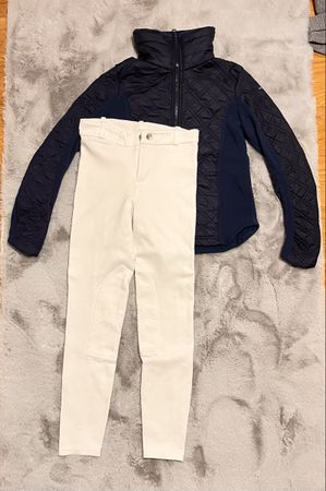 Reithose & Jacke Set, Grösse 146 cm Top!